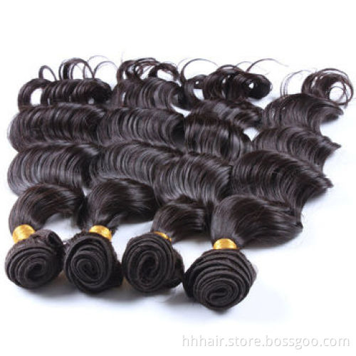 Grade 5A loose weave, unprocessed can be dyed, ironed and bleached by yourself